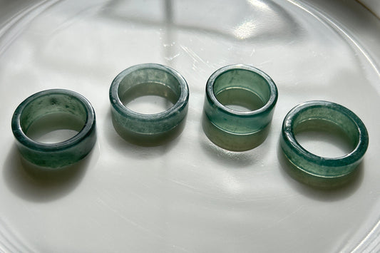 Square Jade Ring