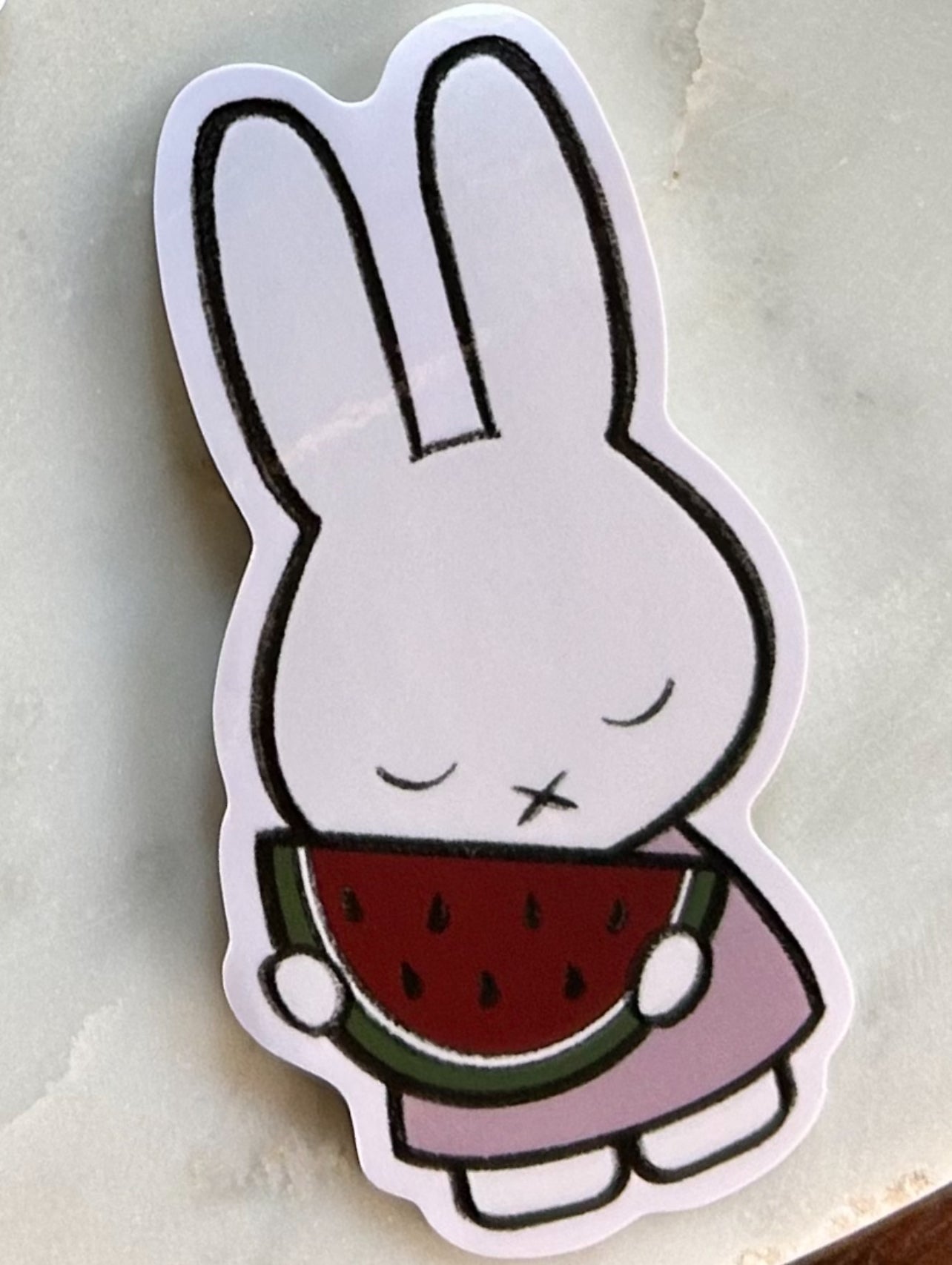 miffy pro-Palestine vinyl stickers