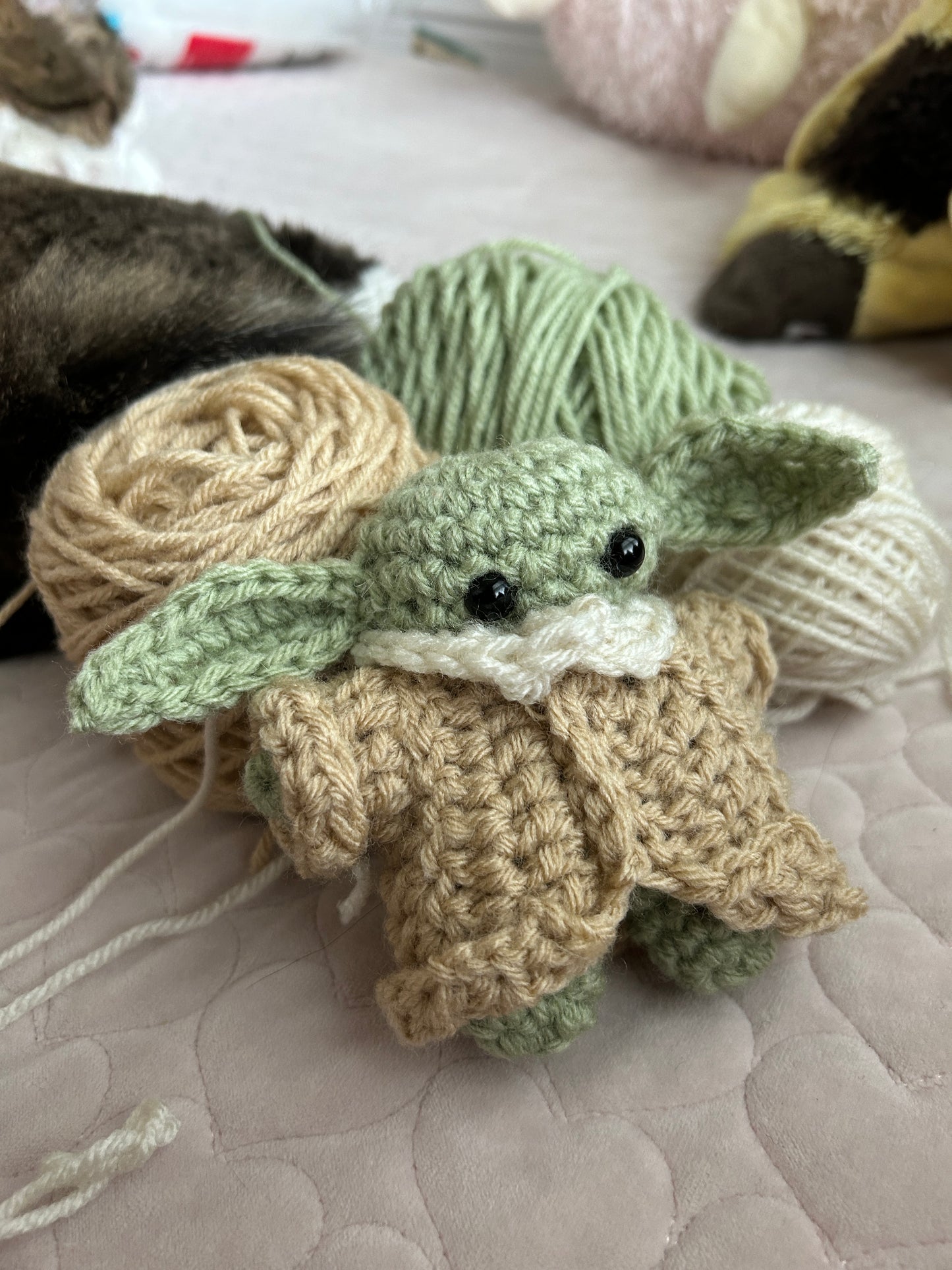 baby yoda amigurumi