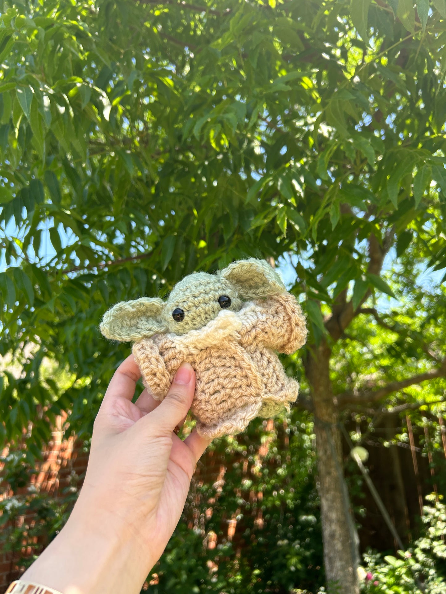 baby yoda amigurumi